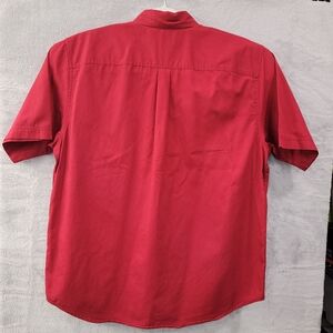 Eddie Bauer Relaxed fit Mens Button Down Shirt. Large